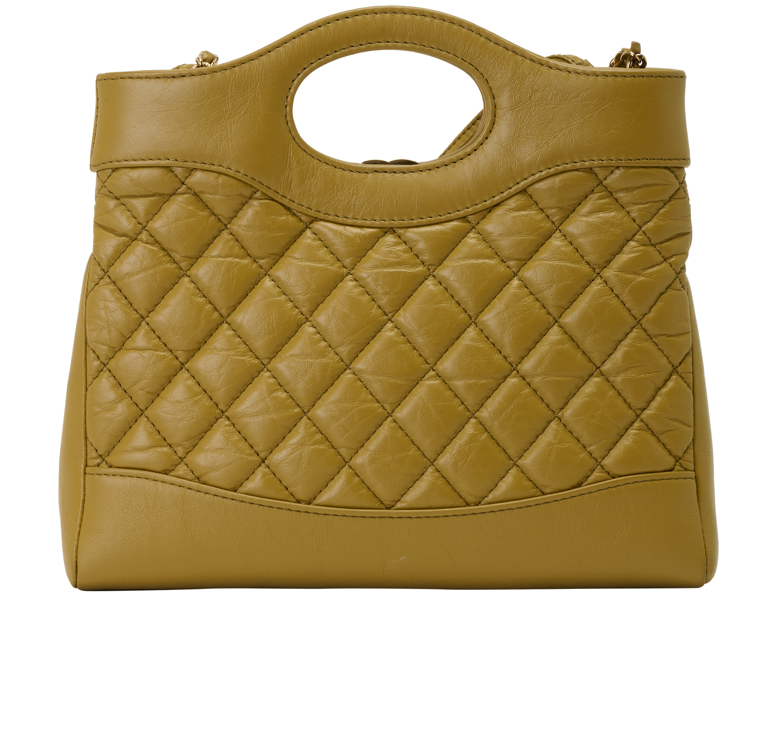 Mini 31, &pound;3,500, Handbags, Khaki, Leather, Back view